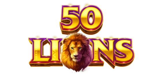 50 lions pokies logo