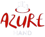 azure hand casino logo azure hand casino logo
