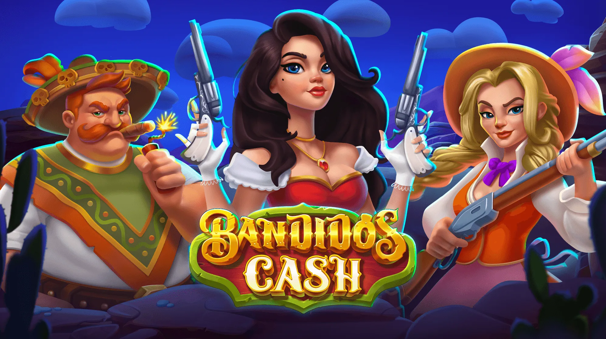 bandidos cash pokie logo