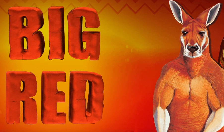 big red pokie logo