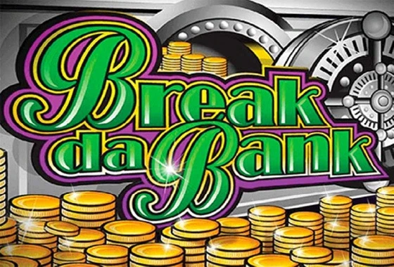 break da bank pokie logo