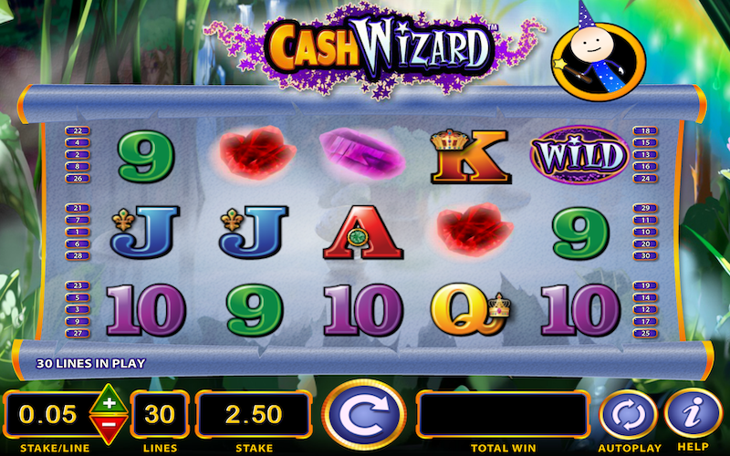 cash wizard pokie
