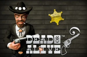 dead or alive pokie logo