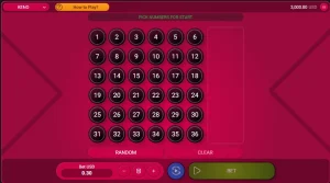 online keno casino demo