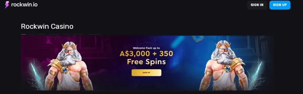 Rockwin Casino with $20 deposits